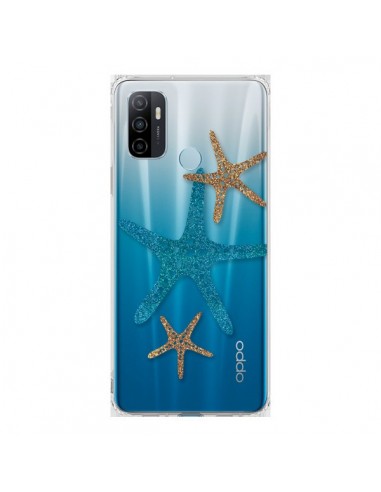 Coque Oppo A53 / A53s Etoile de Mer Starfish Transparente - Sylvia Cook