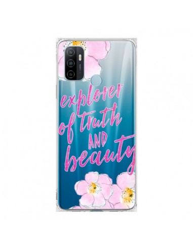 Coque Oppo A53 / A53s Explorer of Truth and Beauty Transparente - Sylvia Cook