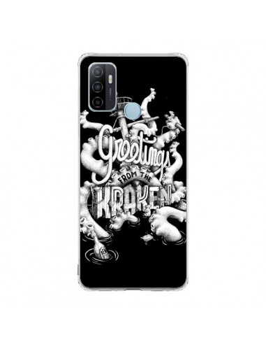 Coque Oppo A53 / A53s Greetings from the kraken Tentacules Poulpe - Senor Octopus