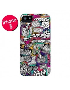 Coque Reflejo Reflet Couleur pour iPhone 5 et 5S - Eleaxart