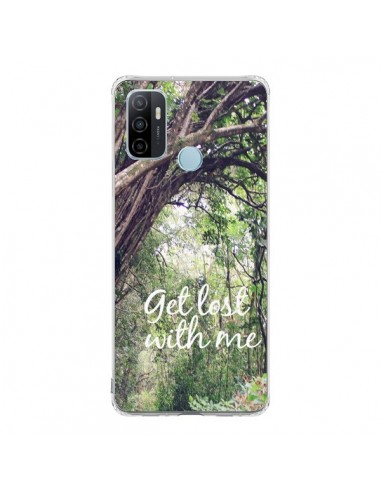 Coque Oppo A53 / A53s Get lost with him Paysage Foret Palmiers - Tara Yarte