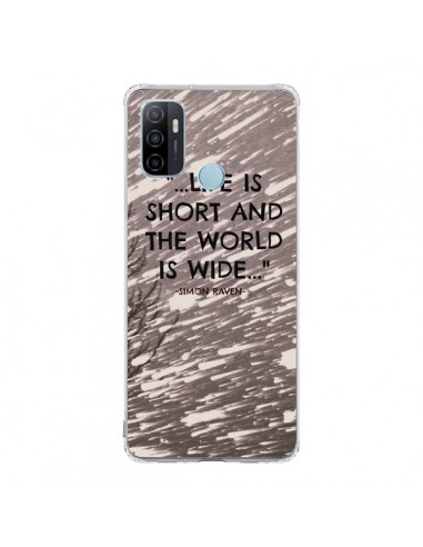 Coque Oppo A53 / A53s Life is short Foret - Tara Yarte