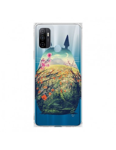 Coque Oppo A53 / A53s Totoro Manga Comics Transparente - Victor Vercesi