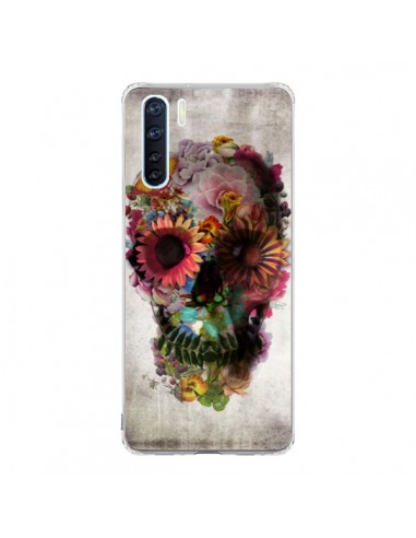 Coque Oppo Reno3 / A91 Skull Flower Tête de Mort - Ali Gulec