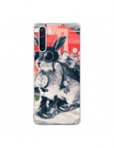 Coque Oppo Reno3 / A91 Lapin Time Traveller - Ali Gulec
