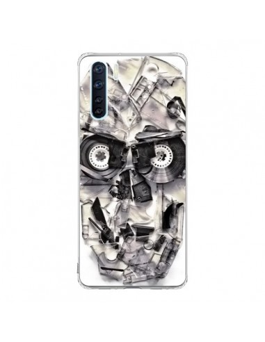 Coque Oppo Reno3 / A91 Tape Skull K7 Tête de Mort - Ali Gulec