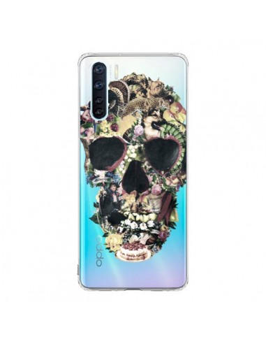 Coque Oppo Reno3 / A91 Skull Vintage Tête de Mort Transparente - Ali Gulec