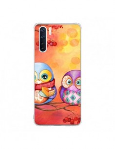 Coque Oppo Reno3 / A91 Chouette Arbre - Annya Kai
