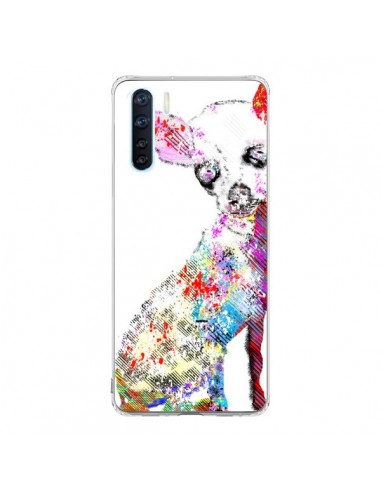 Coque Oppo Reno3 / A91 Chien Chihuahua Graffiti - Bri.Buckley