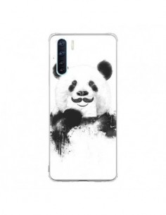 Coque Oppo Reno3 / A91 Funny Panda Moustache Movember -...
