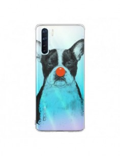Coque Oppo Reno3 / A91 Clown Bulldog Dog Chien...