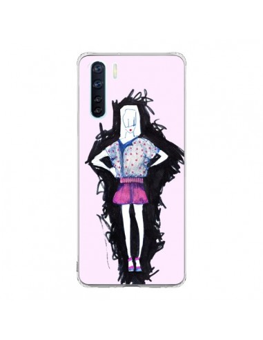 Coque Oppo Reno3 / A91 Valentine Femme Fashion Mode Rose Clair - Cécile