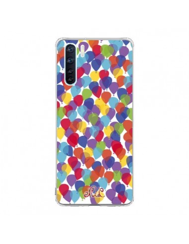 Coque Oppo Reno3 / A91 Ballons La Haut - Enilec