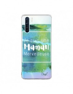 Coque Oppo Reno3 / A91 Je suis une Maman Merveilleuse...
