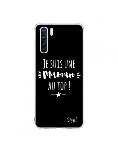 Coque Oppo Reno3 / A91 Je suis une Maman au Top - Chapo