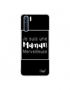 Coque Oppo Reno3 / A91 Je suis une Maman Merveilleuse -...