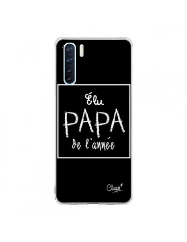 Coque Oppo Reno3 / A91 Elu Papa de l'Année Noir - Chapo