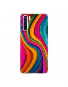 Coque Oppo Reno3 / A91 Love Color Vagues - Danny Ivan