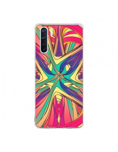 Coque Oppo Reno3 / A91 Veins Veines Azteque Vagues - Danny Ivan