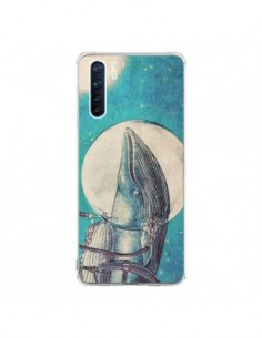 Coque Oppo Reno3 / A91 Baleine Whale Voyage Journey -...