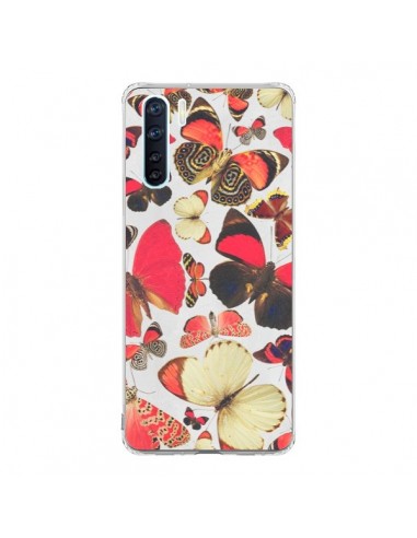Coque Oppo Reno3 / A91 Papillons - Eleaxart