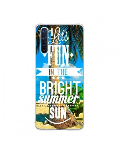 Coque Oppo Reno3 / A91 Fun Summer Sun _té - Eleaxart