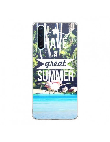 Coque Oppo Reno3 / A91 Have a Great Summer Eté - Eleaxart