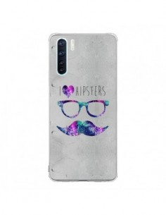 Coque Oppo Reno3 / A91 I Love Hipsters - Eleaxart