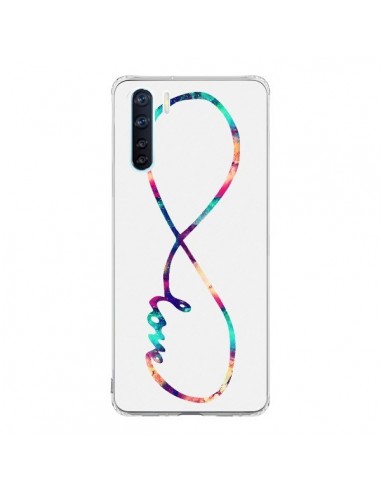 Coque Oppo Reno3 / A91 Love Forever Infini Couleur - Eleaxart