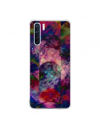 Coque Oppo Reno3 / A91 Abstract Galaxy Azteque - Eleaxart