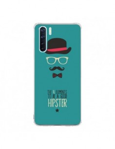 Coque Oppo Reno3 / A91 Chapeau, Lunettes, Moustache,...