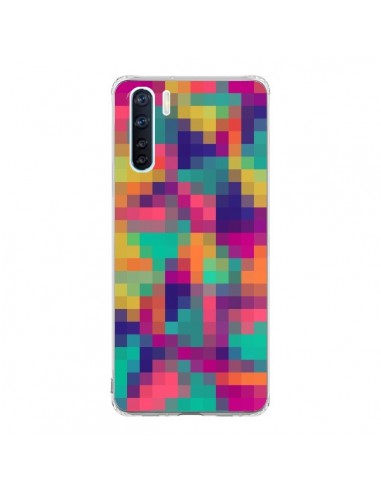 Coque Oppo Reno3 / A91 Exotic Mosaic Pixels Azteque - Eleaxart