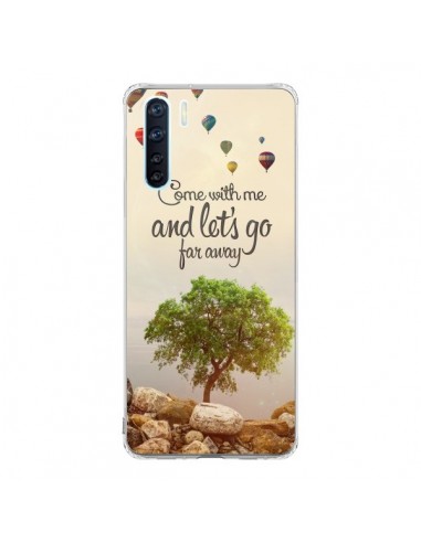 Coque Oppo Reno3 / A91 Let's Go Far Away Ballons - Eleaxart