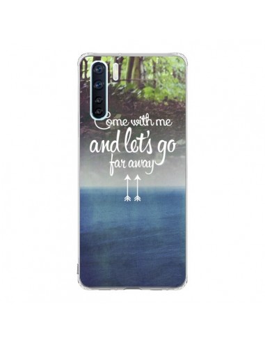 Coque Oppo Reno3 / A91 Let's Go Far Away Forest Foret - Eleaxart