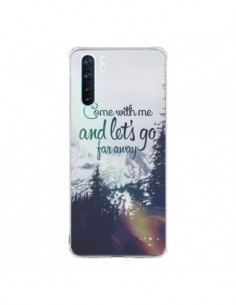 Coque Oppo Reno3 / A91 Let's Go Far Away Snow Neige -...