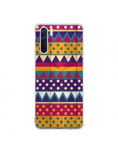 Coque Oppo Reno3 / A91 Mexican Triangle Aztec Azteque - Eleaxart