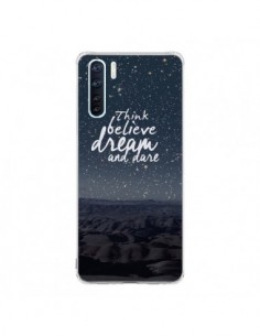 Coque Oppo Reno3 / A91 Think believe dream and dare...