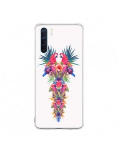 Coque Oppo Reno3 / A91 Parrot Kingdom Royaume Perroquet -...