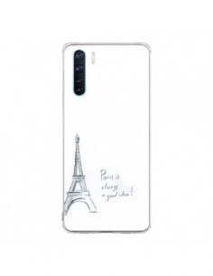 Coque Oppo Reno3 / A91 Paris is always a good idea -  Léa...