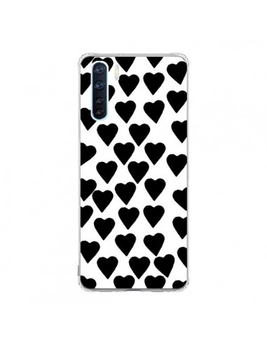 Coque Oppo Reno3 / A91 Coeur Noir - Project M