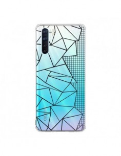 Coque Oppo Reno3 / A91 Lignes Grilles Side Grid Abstract...