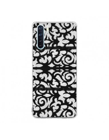 Coque Oppo Reno3 / A91 Abstrait Noir et Blanc - Irene Sneddon