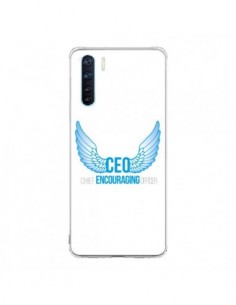 Coque Oppo Reno3 / A91 CEO Chief Encouraging Officer Bleu...