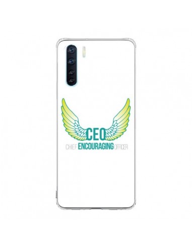 Coque Oppo Reno3 / A91 CEO Chief Encouraging Officer Vert - Shop Gasoline