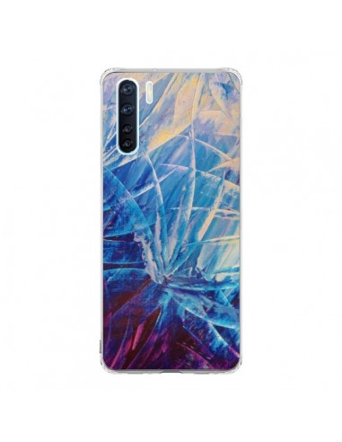 Coque Oppo Reno3 / A91 Fleurs Violettes françaises - Ebi Emporium