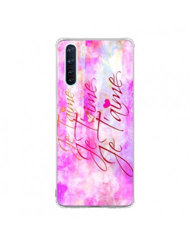 Coque Oppo Reno3 / A91 Je t'aime I Love You - Ebi Emporium