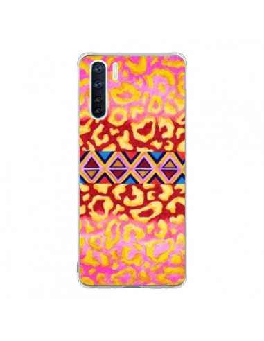 Coque Oppo Reno3 / A91 Tribal Leopard Rose - Ebi Emporium