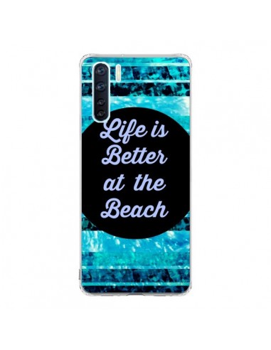 Coque Oppo Reno3 / A91 Life is Better at The Beach - Ebi Emporium