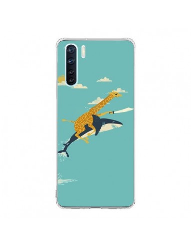 Coque Oppo Reno3 / A91 Girafe Epee Requin Volant - Jay Fleck