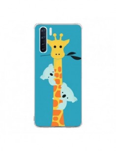 Coque Oppo Reno3 / A91 Koala Girafe Arbre - Jay Fleck